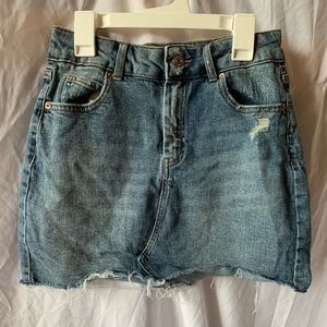 Wild Fable Jean Skirt